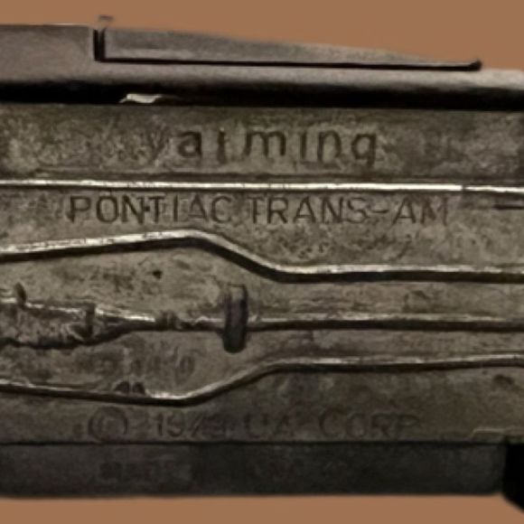 Yatming Vintage 1:64 Scale 1979 Black Pontiac Trans-Am Rocky II Hong Kong 1060 - Picture 6 of 6